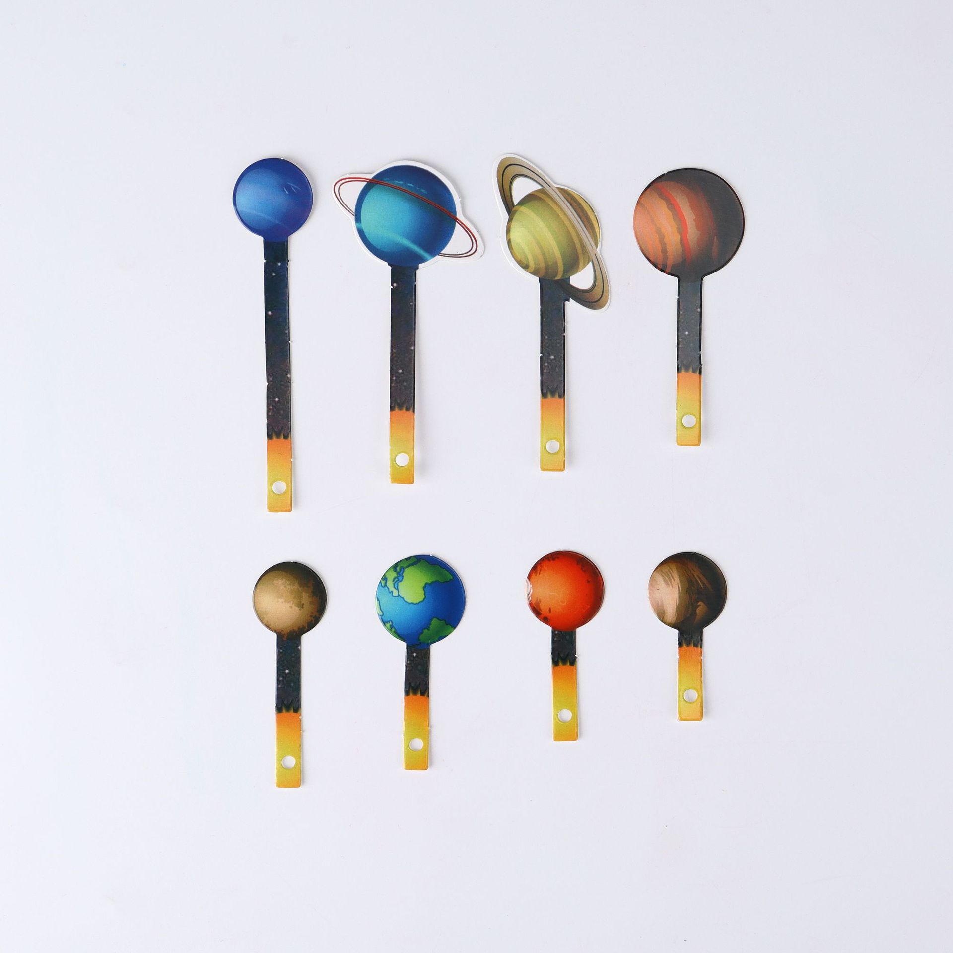 Science and technology small production of eight planets Solar System eight planets model universe model celestial instrument