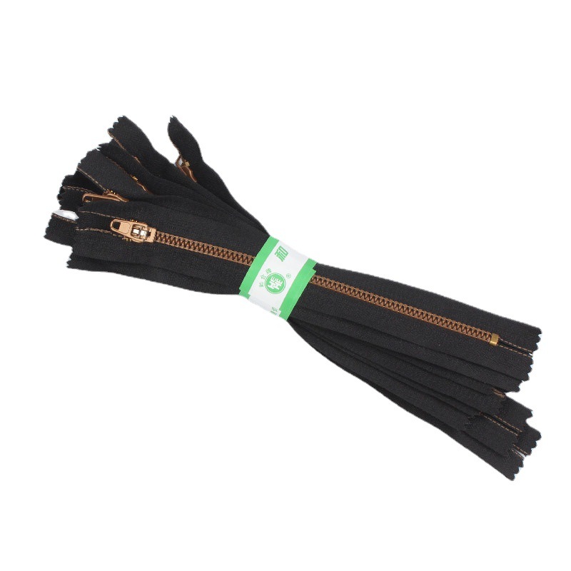 Hehe Zipper No. 4 18cm Resin Imitation Copper Zipper Jeans Bag Casual Reinforced Closed Tail Zipper Clothing