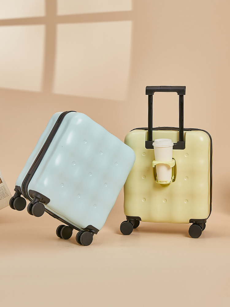 Women's 18-inch short-distance small travel boarding case fashionable men's password trolley case for students