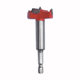 Woodworking hole opener alloy extended thread drill bit wind batch hexagonal handle extended wooden door lock plastic drilling