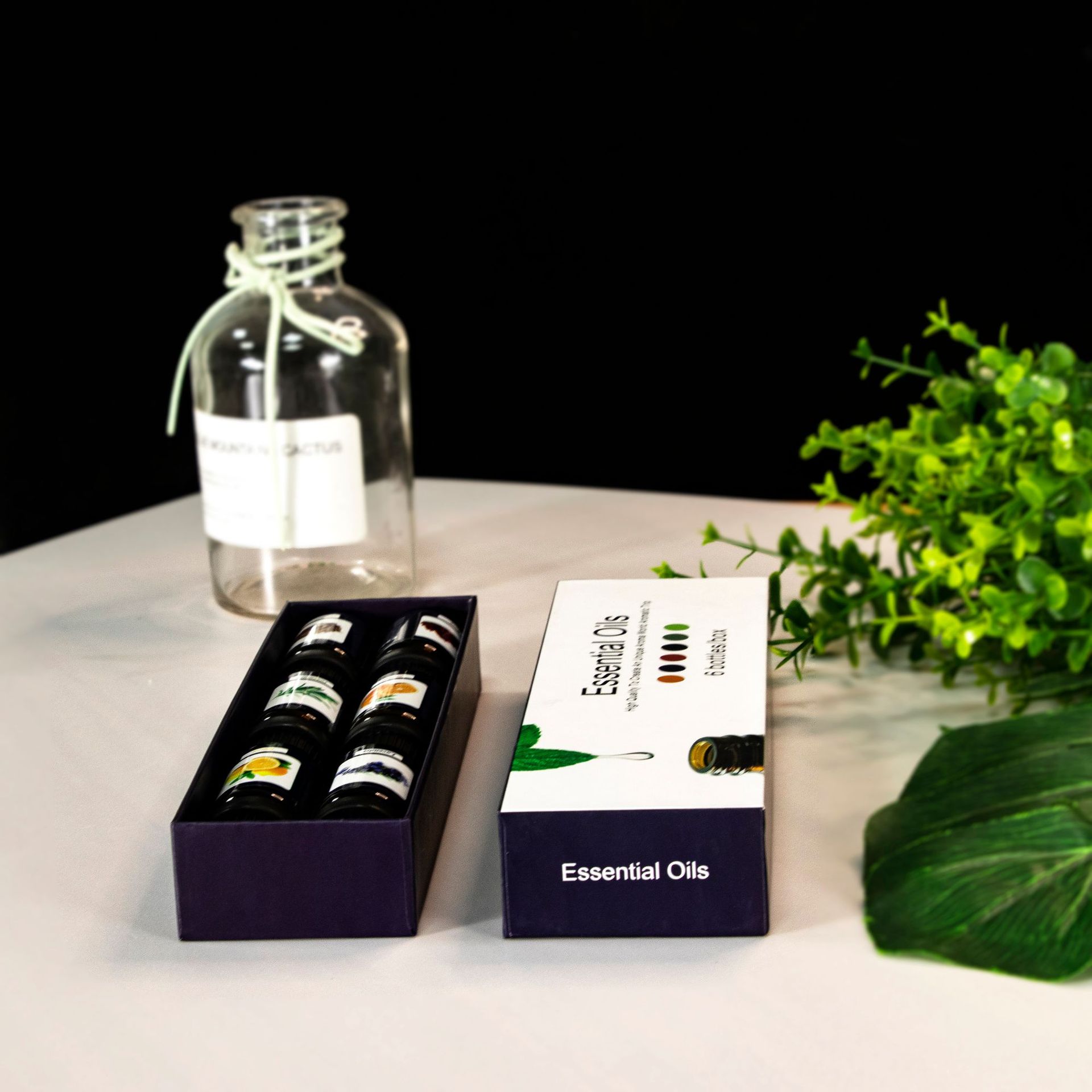 Factory Water Soluble Essential Oil Humidifier Aromatherapy Supplement 6 10ml Enlarged Essential Oil Boxes Wholesale Foreign Trade