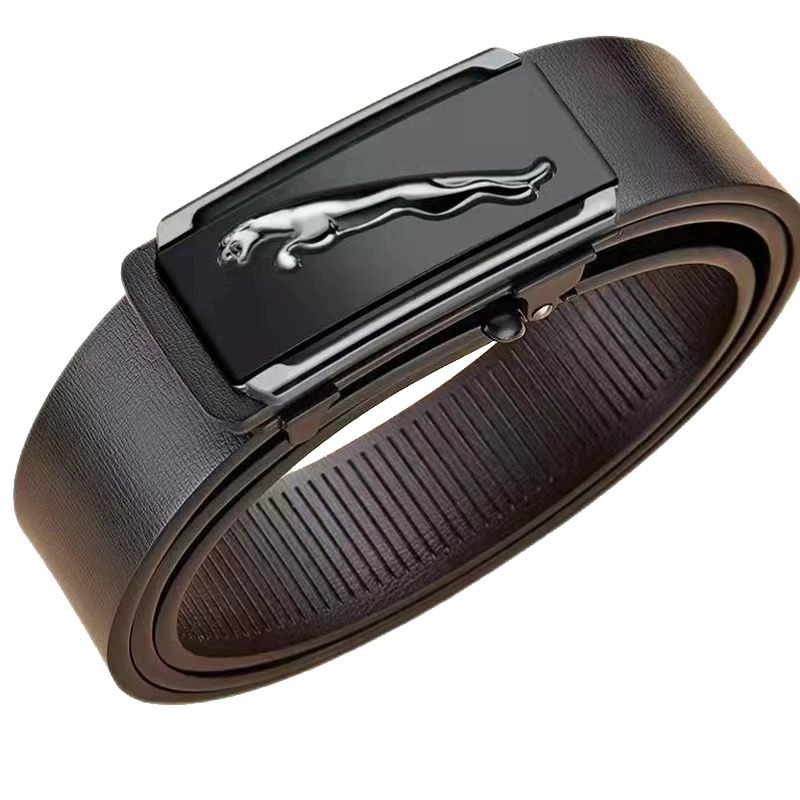 Belt Men's inner wear toothless automatic buckle belt casual business young and middle-aged jeans waist belt in stock generation hair