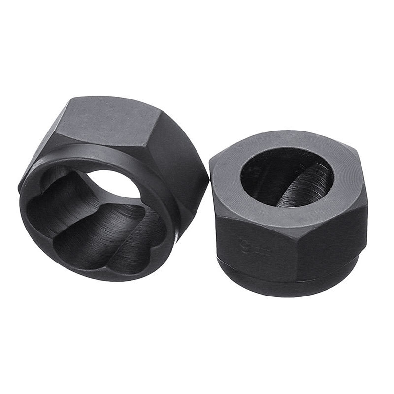 10-piece set of broken nut extracter aluminum box hexagon socket removal tool Bolt nut broken wire extracter