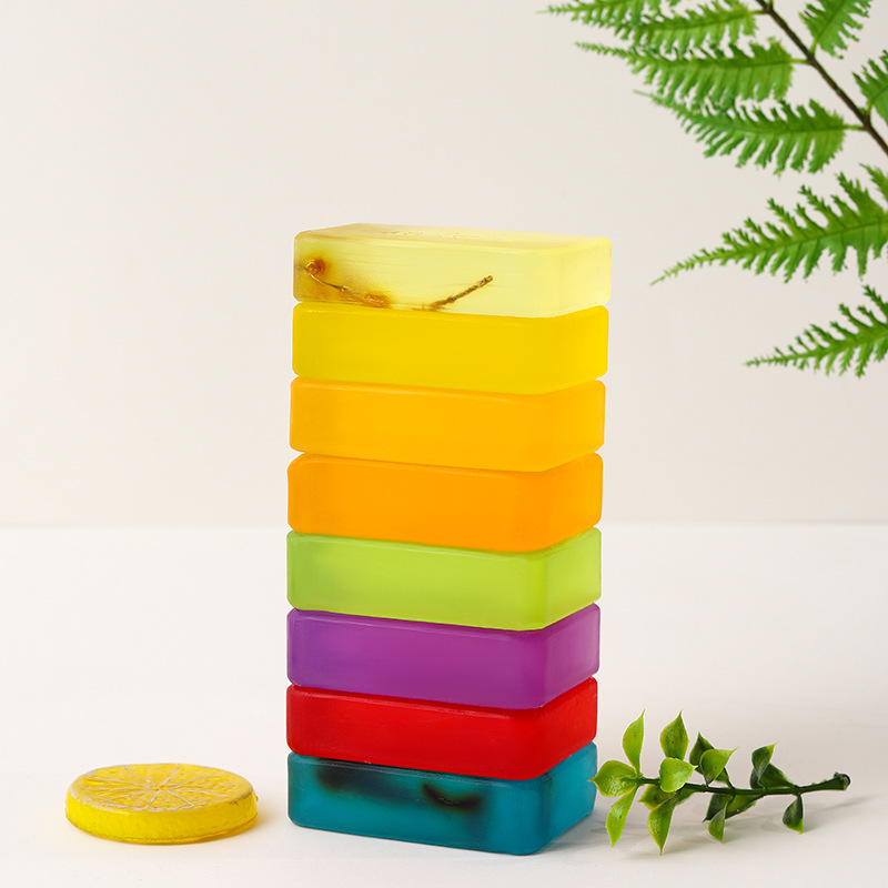 [Simi Silk] Gulong Soap Rose Jasmine Osmanthus Lavender Handmade Soap Cleaning and Moisturizing 80G