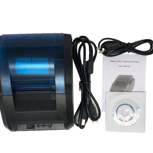Bluetooth thermal printer 58mm Bluetooth takeaway mobile phone convenient printer USB small bill machine