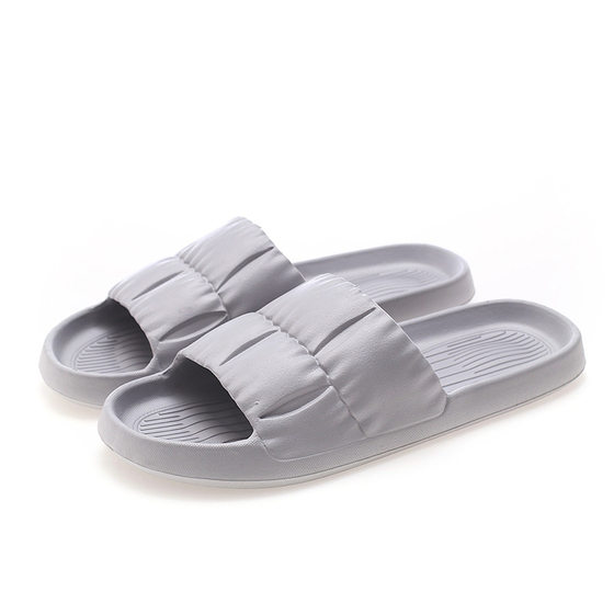 New Style Summer Soft Bottom eva Household Slippers Women's Non-Slip Home Indoor Bathroom Bathing Couple's Summer Sandals and Slippers for Men