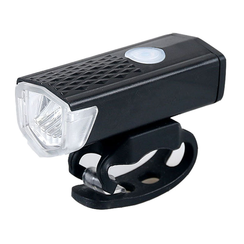 2255 bicycle headlight USB rechargeable mountain bike warning light bicycle night riding light bright night riding equipment