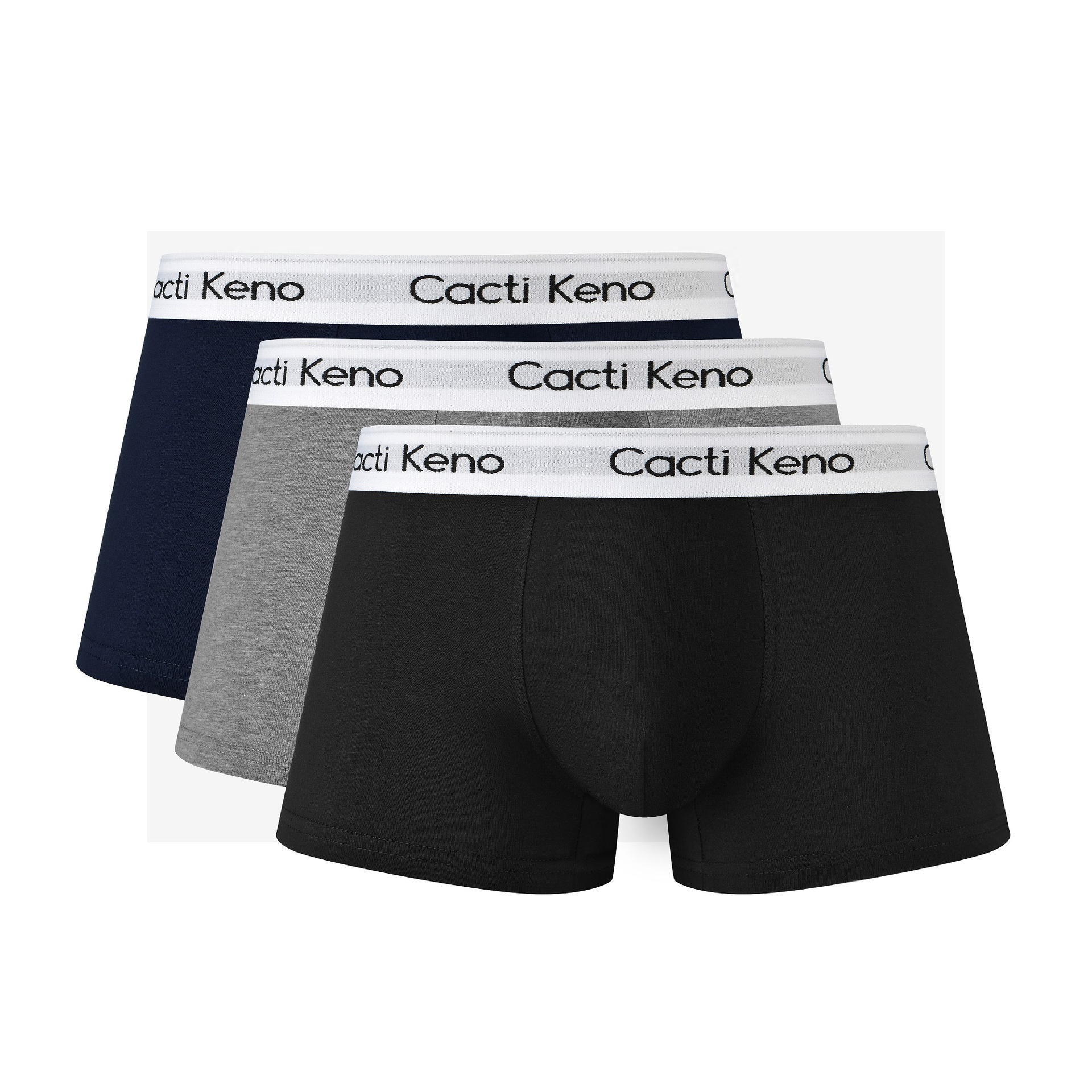 Brand pure cotton men's underwear mid-waist breathable boxers antibacterial plus size boxer shorts gift box shorts wholesale