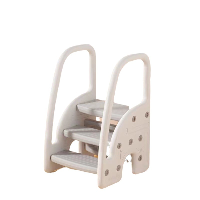 Manlong Baby Wash Wash Steps Children's Foot Stool Toilet Slide-proof with Armrests Washing Table Mat Foot Stool
