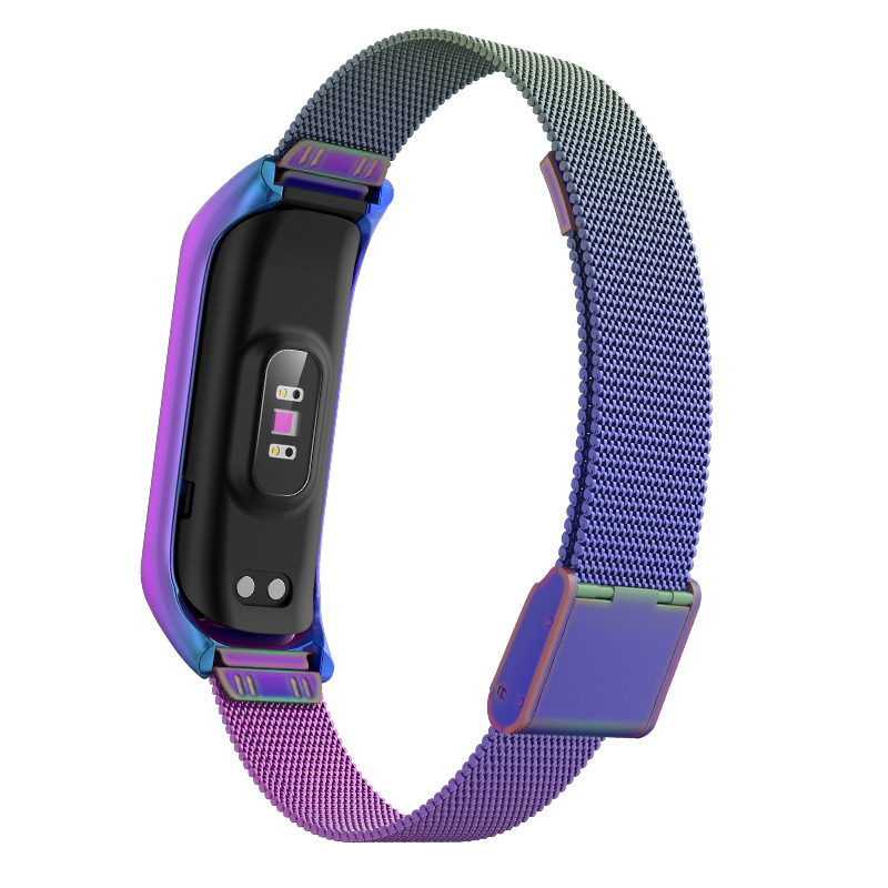 サムスンギャラクシーfit2スマートブレスレットを適用します。SM-R220のミラノ磁気ステンレス鋼のリストバンドです。|undefined