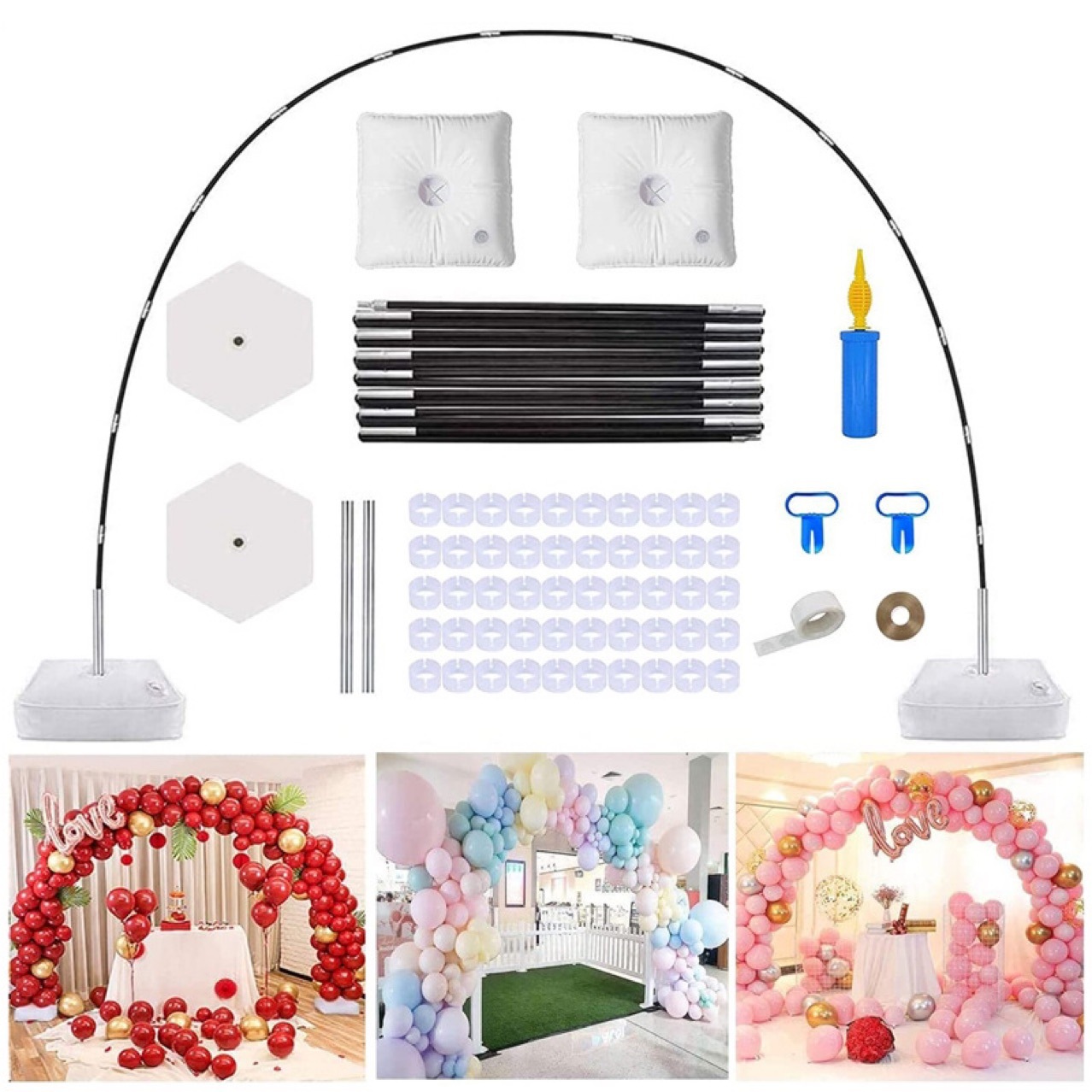 Water Bag Arch Package Wedding Arrangement Opening Anniversary Celebration Decoration Hotel Wedding Arch Bracket