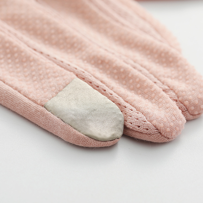 Guanti da guida con protezione solare, estivi, sottili, in cotone, resistenti ai raggi UV, traspiranti, antiscivolo, corti, per equitazione, all'aperto, per donne_voghion.com