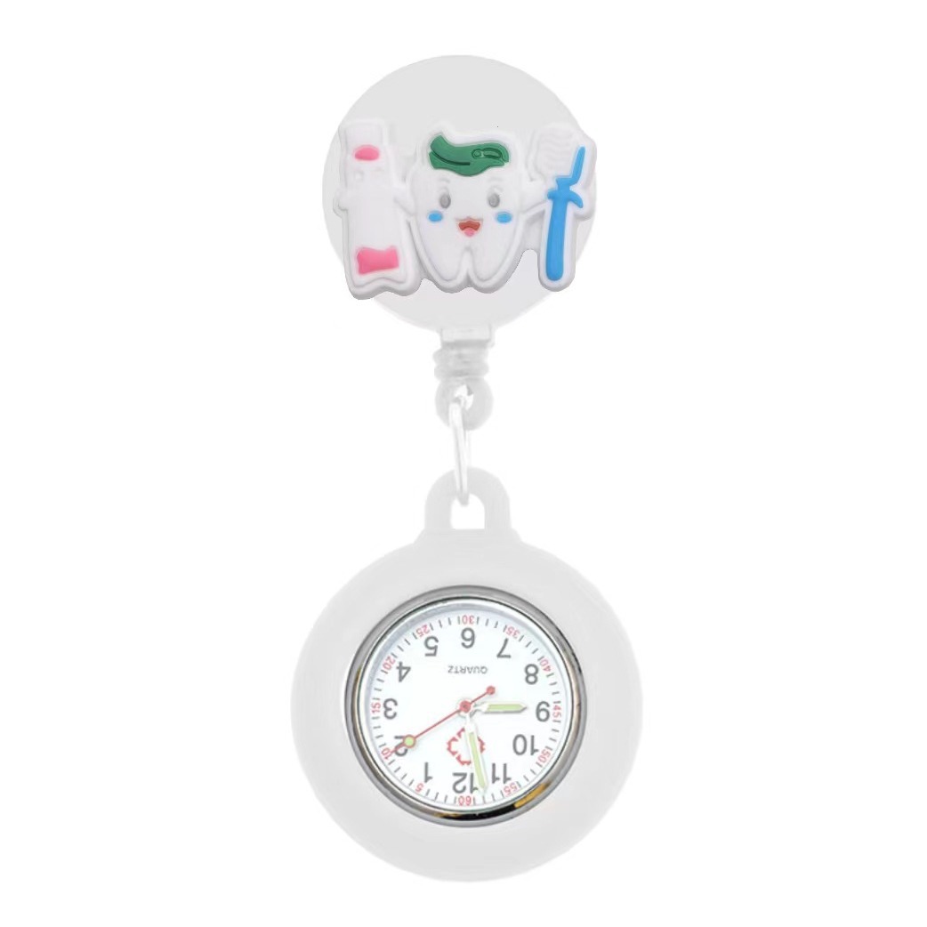 New adjustable nurse chest watch medical watch female student exam pocket watch luminous cute girl hanging watch