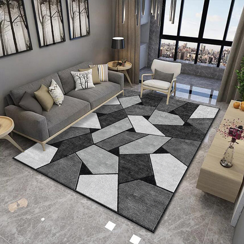 Printed living room bedroom carpet floor mat kitchen bathroom door mat door absorbent floor mat LOGO drawing production