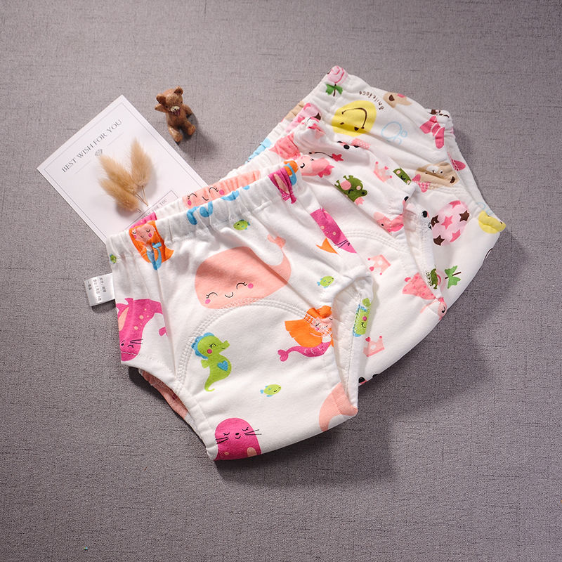 Baby learning pants toilet training pants cotton waterproof washable diaper pants for men and women Baby Diaper pocket