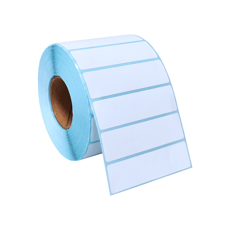 Three-proof thermal label paper 70*20*2000 single row thermal adhesive Amazon barcode printing sticker