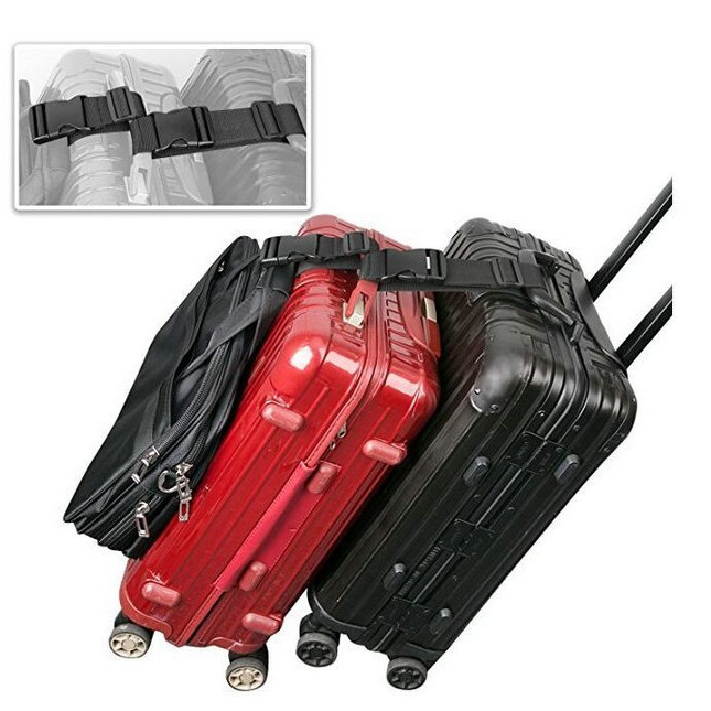 Luggage compartment connection binding belt combination adjustable luggage compartment connection belt multiple trolley case packing belt