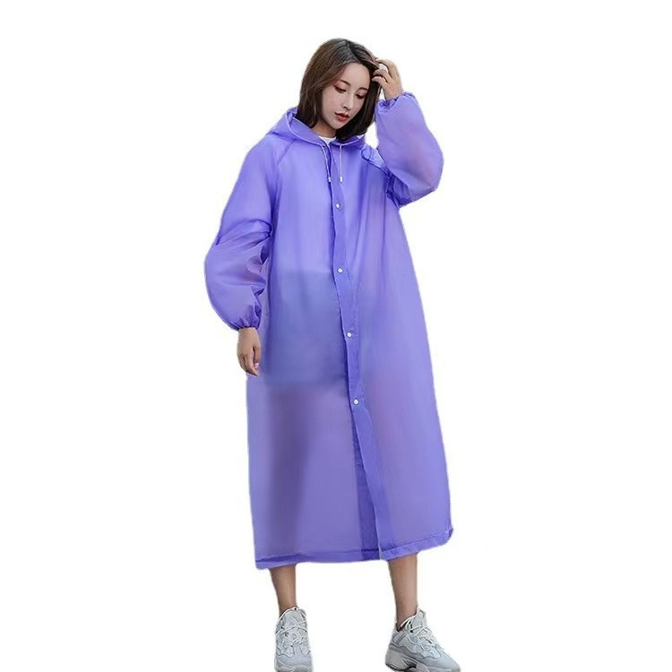 Non-disposable thickened outdoor travel adult poncho drifting EVA portable light men's and women's fashion raincoat wholesale