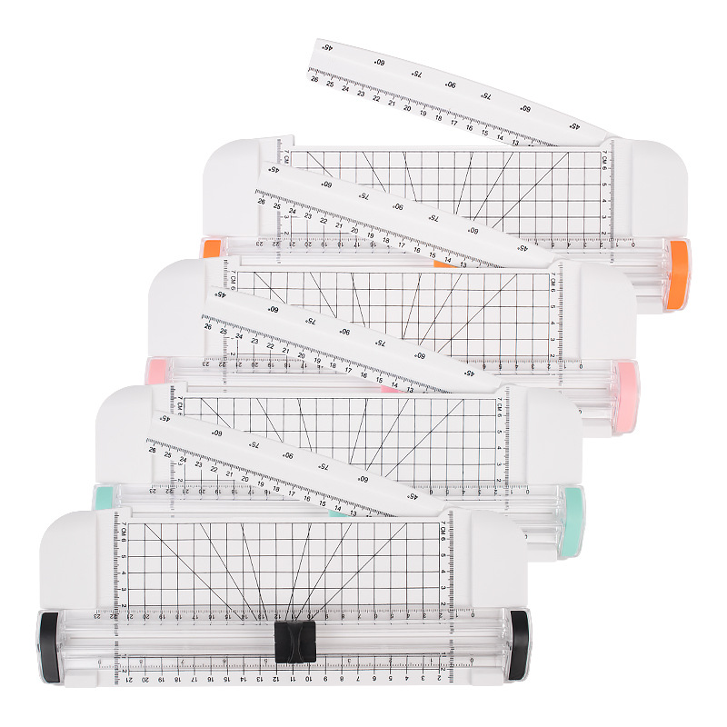 Cross-border supply large A5 paper cutter plastic base portable sliding paper cutter factory wholesale paper cutter