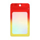 5.7*9.6cm * 16 silk [red and yellow gradient laser] * [100 prices]]
