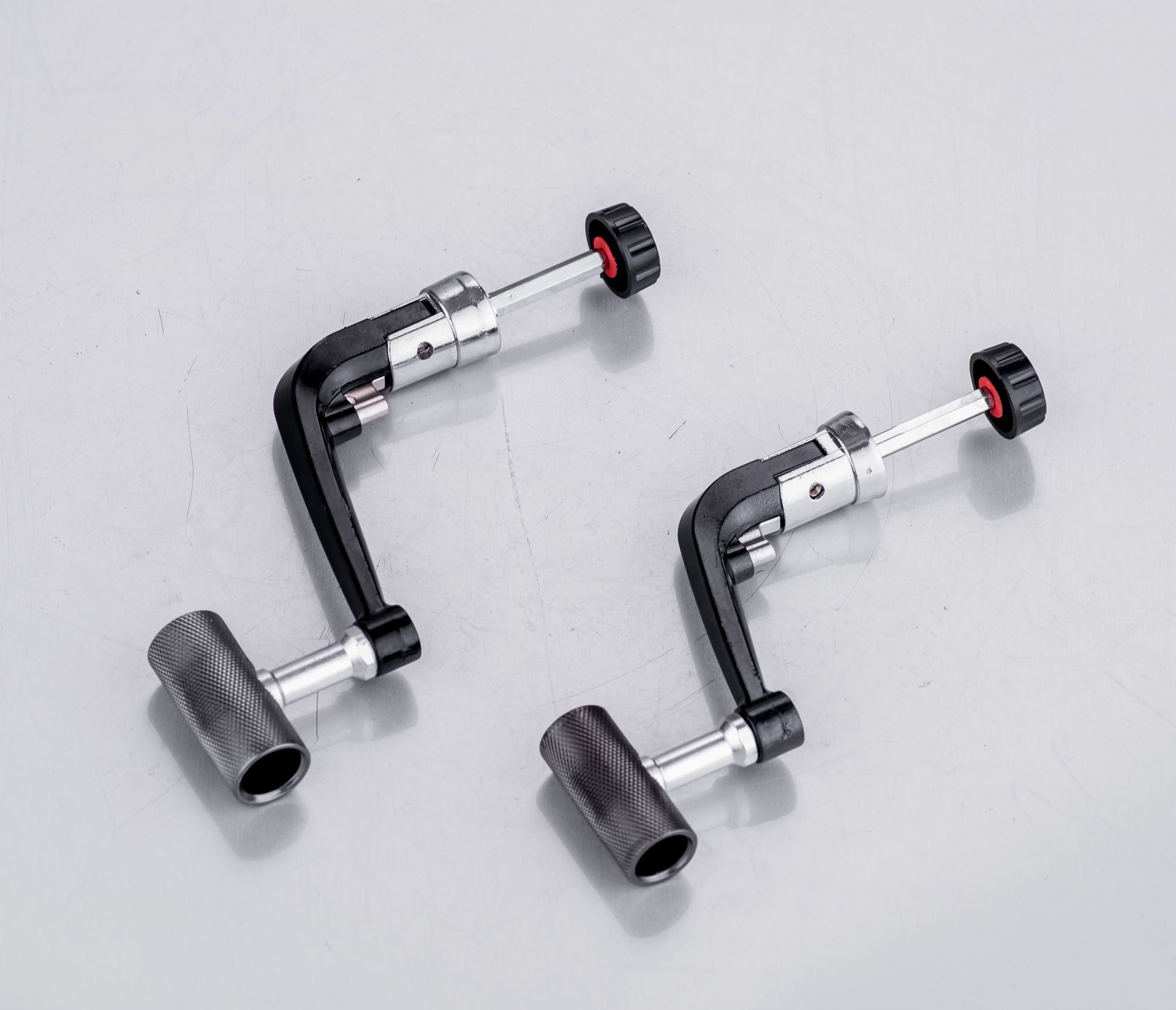 Metal fishing wheel Folding crank sea pole wheel crank fishing wheel rocker arm accessories spinning wheel crank