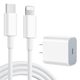 For Apple 14 Charger iPhone13 12Pro XR XS Charging Head 11 Fast Charging Data Cable 20W