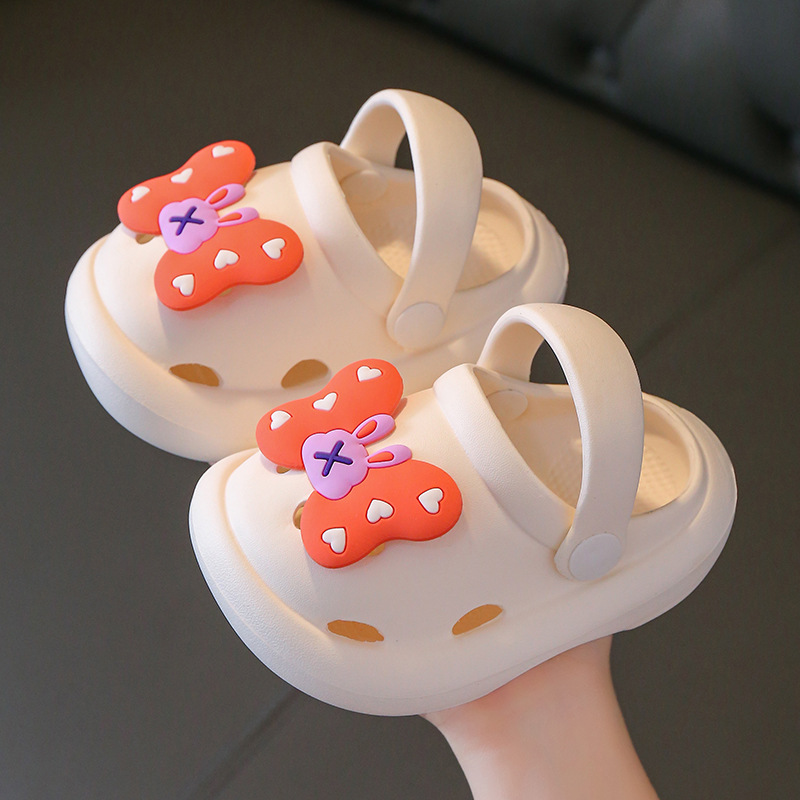 Children's Slippers Summer Girls' Cute Soft Bottom Non-slip Children's Slippers Children's Baby's Hole Shoes for Boys