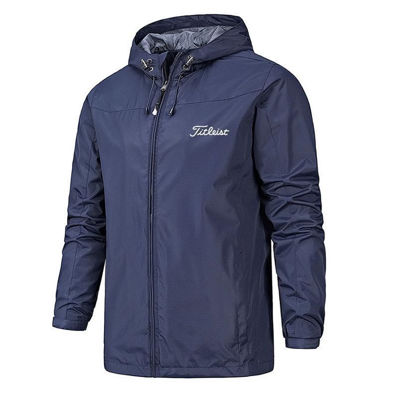 2023 spring new jacket outdoor men's zipper jacket men's windproof waterproof mountaineering jacket
