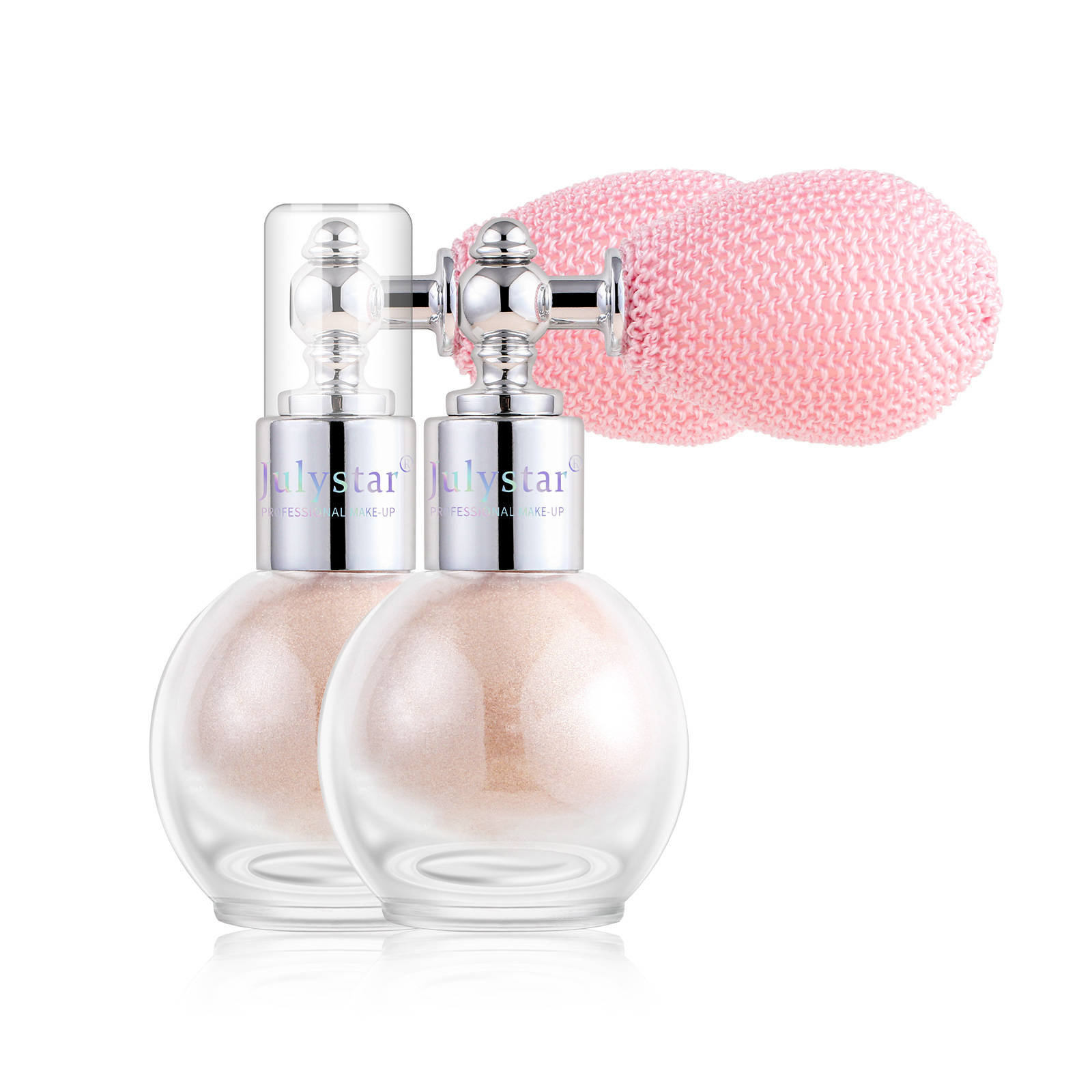 Julystar Facial Fit Fine Flash Highlight Lasting Sweatproof Stage Makeup Flash Body Highlight Spray