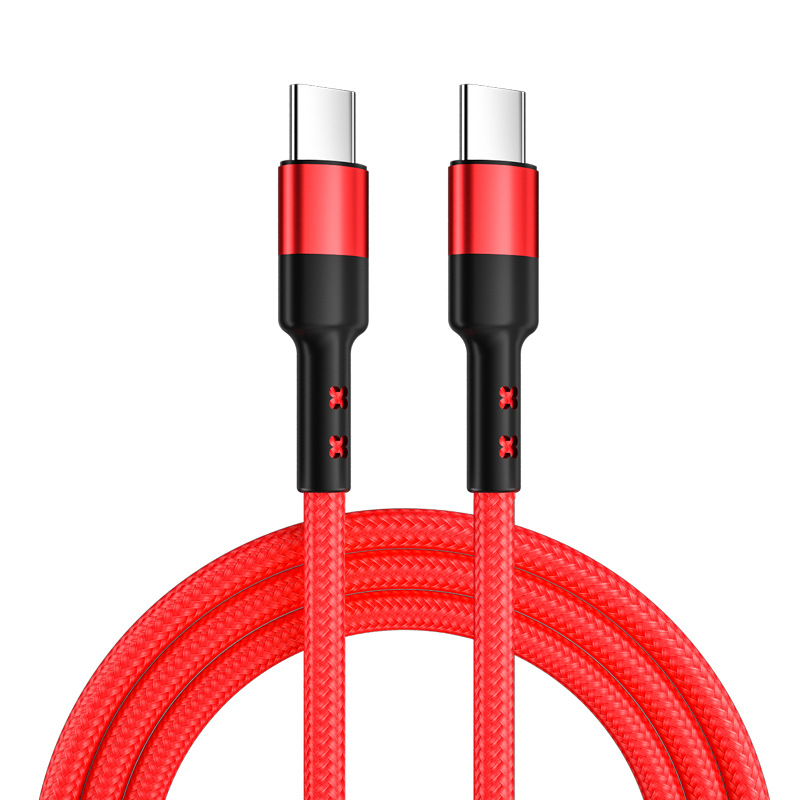 CtoC fast charging data cable is suitable for Apple 15 Huawei Xiaomi data cable factory direct sale wholesale data cable