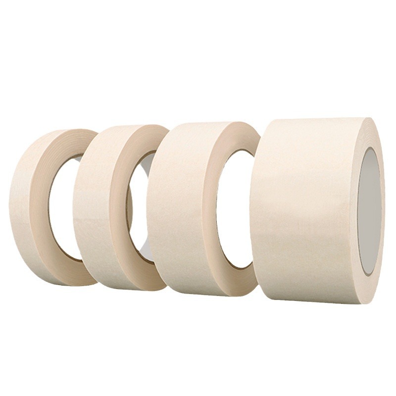 White high temperature resistant medium and high viscosity masking tape without glue spray paint masking easy hand tear beautiful sewing art students thickening