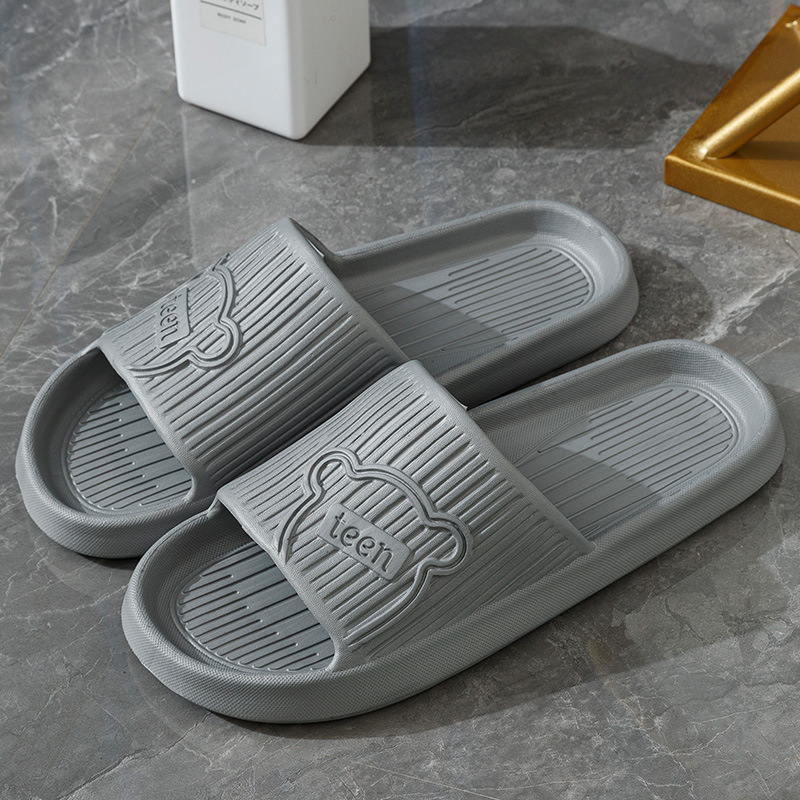Women's eva deodorant home slippers indoor bathroom bath slippers couple's deodorant slip-on sandals