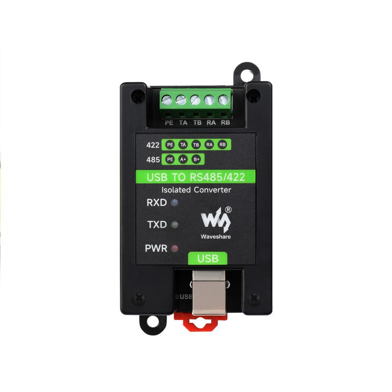 工業級USB轉RS485/RS422模塊雙向轉換串口通信原裝FT232RNL帶隔離