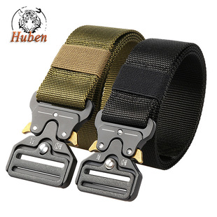 Cobra Buckle Tactical Belt Imitation Nylon Functional Belt 3.8 Men's Military Fan Multifunctional Outdoor Combat Belt