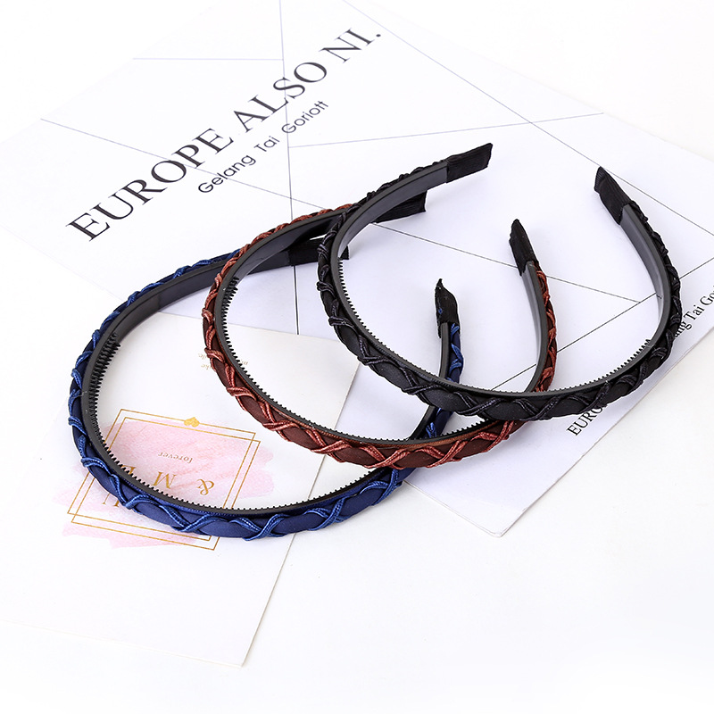 Hair breaking artifact headband with teeth non-slip female Korean style versatile out hair pressing headband mask face washing hairpin hairpin