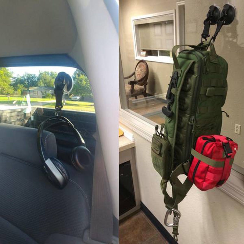 Outdoor Camping Car Tent Suction Cup Buckle Portable Suction Cup Hook Tent Hook Sun Protection Canopy Window Suction Cup