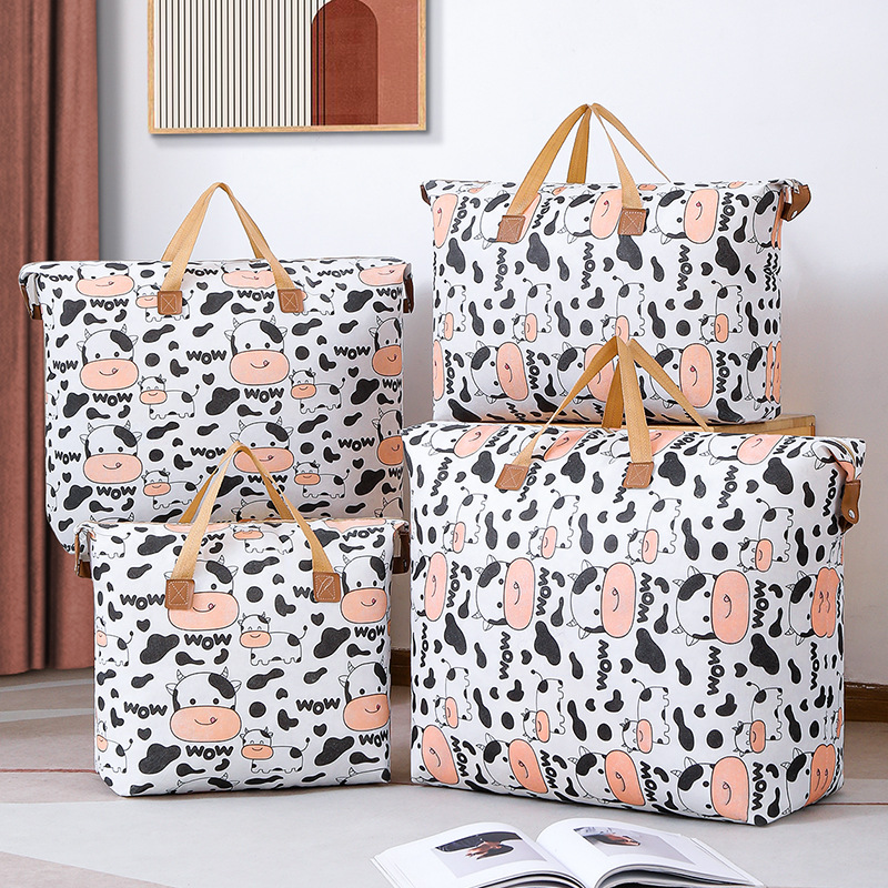 Youfen portable non-woven quilt bag dustproof Waterproof moisture-proof thickened moving packing clothing organizing bag storage bag