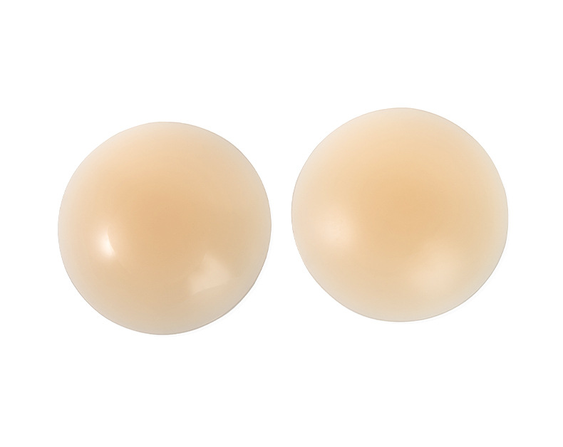 Wang Fried Practical Granny Head Iron Waterproof Non-dropping Large Diameter Solid Silicone Breast Sticker Seamless Anti-excitation Breast Sticker Ultra-thin