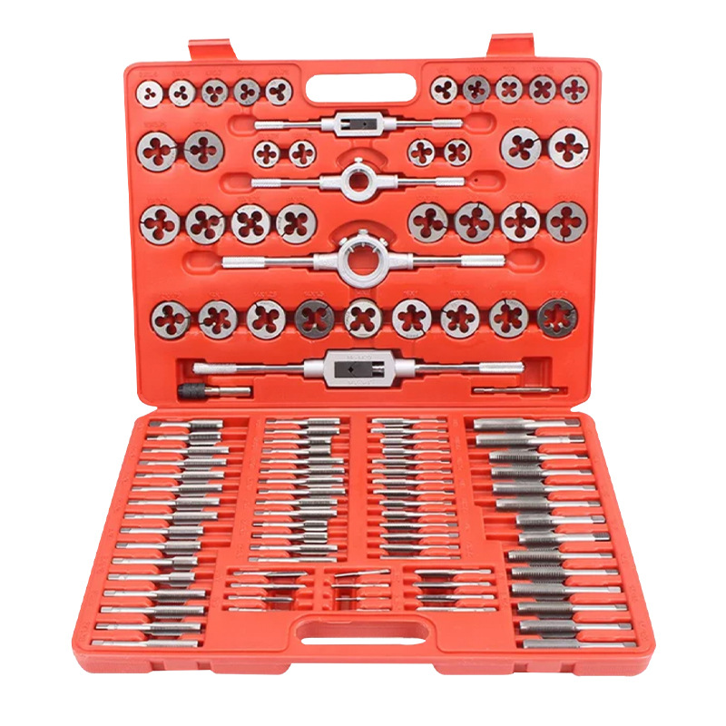 Factory Direct supply suit die tap repair thread tap twist metric 110 pieces tap die