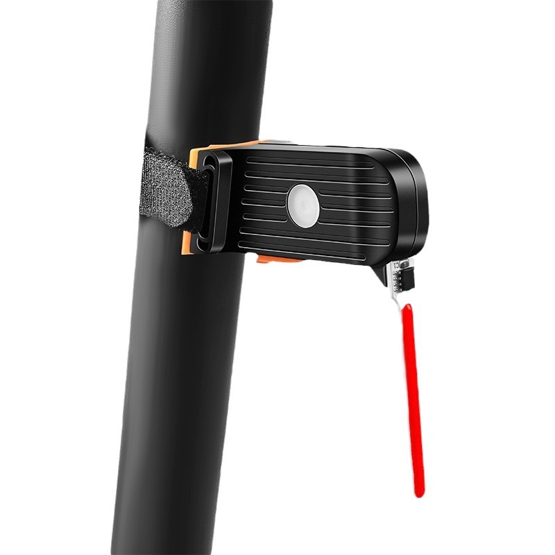 Creative bicycle taillight mountain bike road bike night riding light safety warning light running water Pilot Light