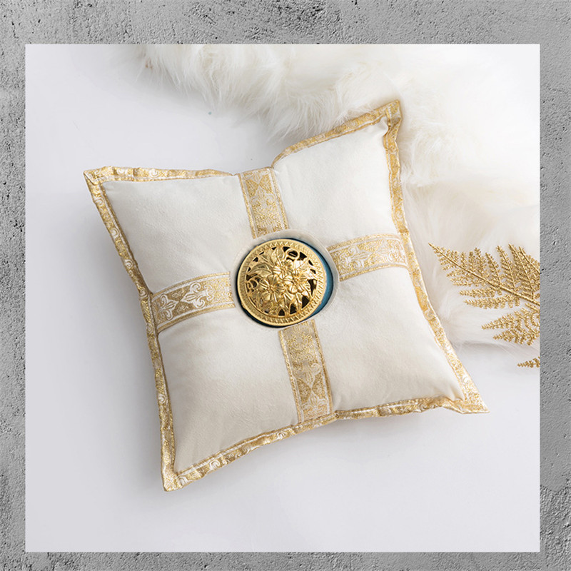 Cross-Border explosion European and American creative incense burner seat pillow aromatherapy pillow with core Middle East luxury home decoration incense burner pillow
