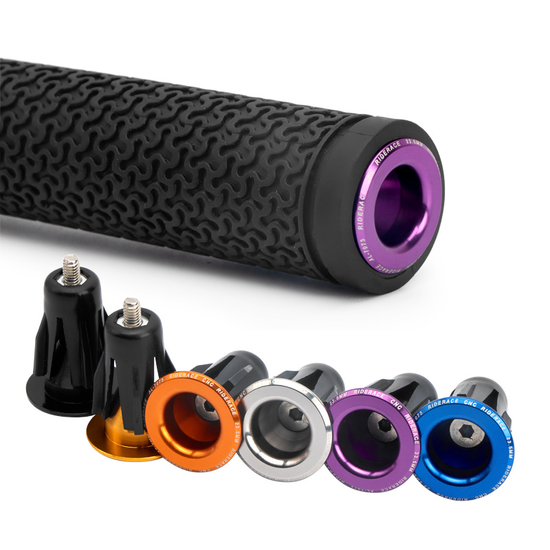 Bicycle Handle Plug 23.5mm Aluminum Alloy Handle Set Plug Mountain Bike Expansion Lock Block Bicycle Handle Plug