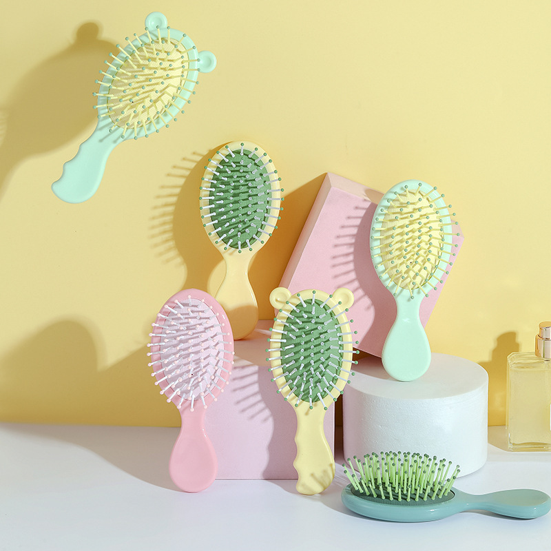 Cartoon comb mini air cushion comb portable travel comb airbag small comb wholesale children's home massage comb gift
