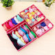 Foldable Household Underwear Panties Storage Box Deck Wardrobe Bra Socks Storage Deck Drawer Type Finishing Box