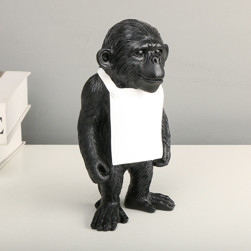 Cross-border Banksy Banksy ornaments series orangutan ornaments creative gifts Post-it notes stickers desktop ornaments