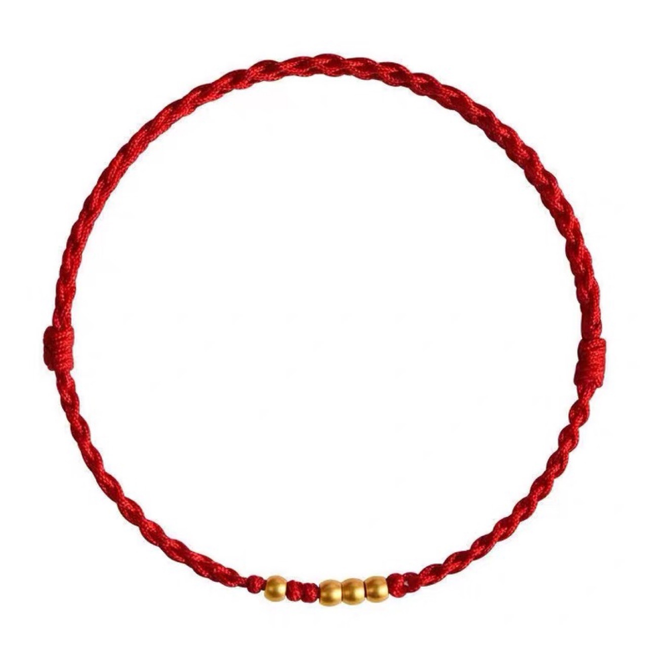Red Rope Bracelet Lifetime 1314 Ancient Sha Gold Hand-woven Love Girlfriend Couple Hand Rope