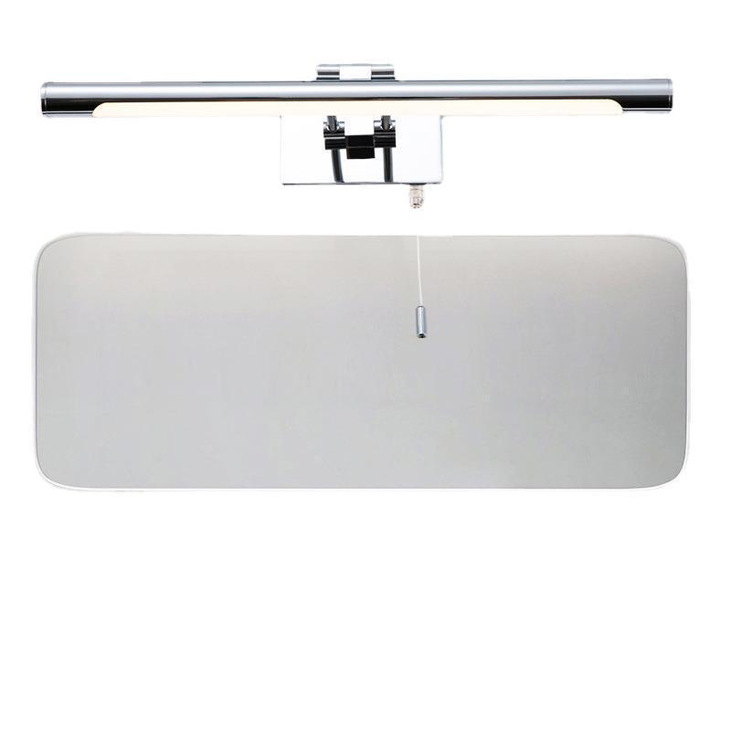 LED mirror front light bathroom bathroom chrome color Mirror Painting European style mirror cabinet light with hanging cable switch waterproof wholesale