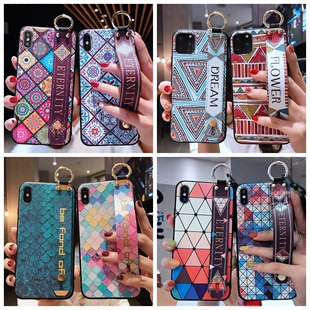 16 ProMax15 Retro Court Style Phone Case S25UltraS24A16 Japanese and Korean Style Pair Wristband Soft Case