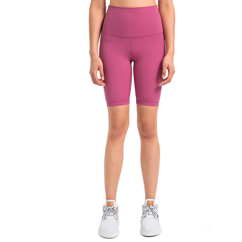 Summer New Yoga Sports Shorts Women's Naked Yoga Tight Fitness Shorts Sports Fitness Pants S2085