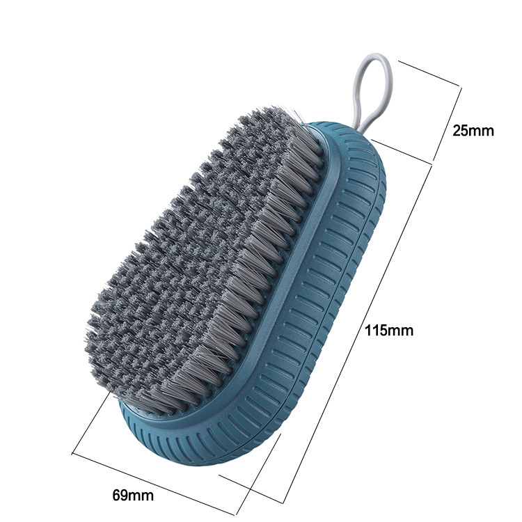 Minimalist Plain Color Plastic Soft Wool Laundry Brush Cleaning Brush Shoe Brush Shoe Brush Brush Board Brush Shoe Brush
